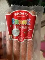 Zucker und Nährstoffe drin Radaz