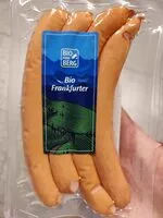 Amount of sugar in Frankfurt sausages - BIO vom BERG