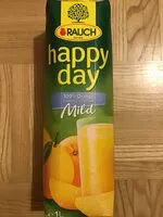 Jumlah gula yang masuk Happy day 100% Orange mild