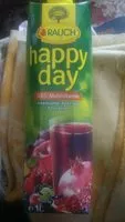 Jumlah gula yang masuk Happy Day 100% Multivitamin, Rote Früchte