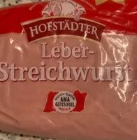 चीनी की मात्रा Leberstreichwurst