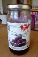 Amount of sugar in Oliven Kalamata entkernt