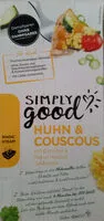 Количество сахара в Huhn & Couscous mit Gemüse und Ras el Hanout Gewürzen