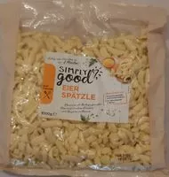 Количество сахара в Eierspätzle