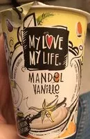 चीनी की मात्रा Mandlová alternativa jogurtu s vanilkou