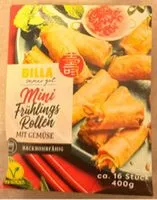 Quantité de sucre dans Mini Frühlingsrollen mit Gemüse
