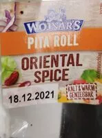 入っている砂糖の量 Pita Roll - Oriantal Spice
