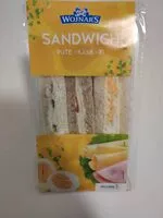 入っている砂糖の量 Sandwich Pute Käse Ei