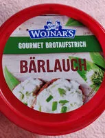 入っている砂糖の量 Bärlauch Gourmet Brotaufstrich