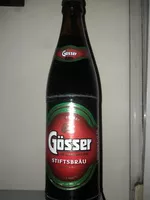 Zucker und Nährstoffe drin Gosser brauerei