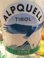 Sucre et nutriments contenus dans Alpquell tirol eau