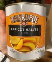 Zuckermenge drin Apricot halves in juice