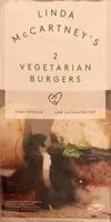 Suhkru kogus sees Vegetarian burgers