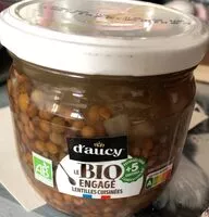 Quantité de sucre dans Lentilles cuisinees