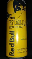 Suhkru kogus sees Red Bull Yellow Edition