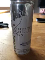 Suhkru kogus sees Redbull White Edition
