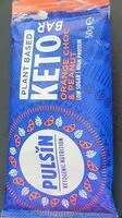 Cantidad de azúcar en Orange, chocolate, and Peanut Keto Bar