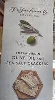 Quantité de sucre dans Extra Virgin Olive Oil and Sea Salt Crackers