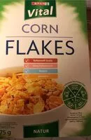 Zuckermenge drin Cornflakes Spar vital