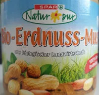 Jumlah gula yang masuk Bio-erdnuss-mus creamy