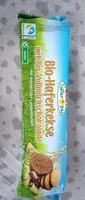 Zuckermenge drin Bio-Haferkekse mit Bio-Vollmilchschokolade