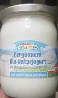 Zuckermenge drin Bergbauern Bio-Naturjoghurt