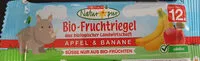 Zuckermenge drin Bio Fruchtriegel Apfel & Banane