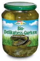 Sokerin määrä sisällä Bio-Delikatess Gurken