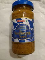 İçindeki şeker miktarı Weißwurst-Senf