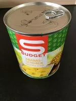 Zuckermenge drin Ananas-Scheiben
