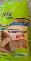 入っている砂糖の量 Backmischung  Mehrkornbrot