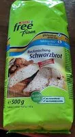 入っている砂糖の量 Backmischung Schwarzbrot