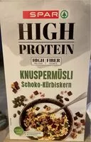 Cantidad de azúcar en Knuspermüsli Schoko-Kürbis
