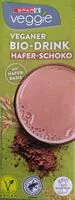 入っている砂糖の量 Veganer Bio-Drink Hafer Schoko