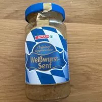 Suhkru kogus sees Weißwurst-Senf