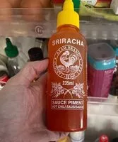 चीनी की मात्रा Sriracha, Sauce piment
