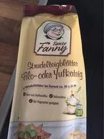 Jumlah gula yang masuk Strudelteig Filoteig Yufkateig