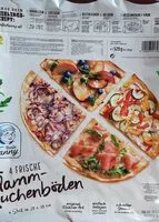 Jumlah gula yang masuk Flammkuchenböden Tante Fanny