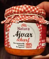 Sucre et nutriments contenus dans Ajvar