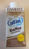 Zucker und Nährstoffe drin Allin