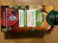 Zuckermenge drin Bio Saft Multi Konzentrat