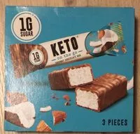 Suhkru kogus sees Coconut Chocolate Bar