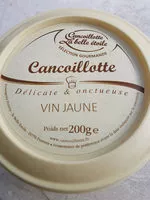 Quantité de sucre dans Cancoillotte au vin jaune