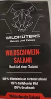 चीनी की मात्रा Wildschwein Salami