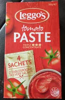 Sugar and nutrients in Leggo s tomato paste