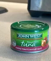 Cantidad de azúcar en tuna onion & tomato savoury sauce