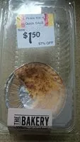 含糖量 Coles The Bakery Custard Tarts 2pk