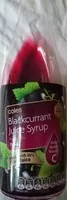 Blackcurrant juice syrup