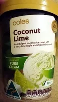 Coconut lime icecream