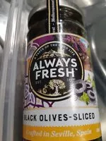 İçindeki şeker miktarı black olives sliced
